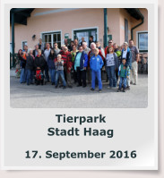 Tierpark Stadt Haag  17. September 2016
