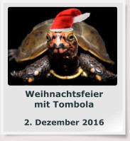 Weihnachtsfeier mit Tombola  2. Dezember 2016